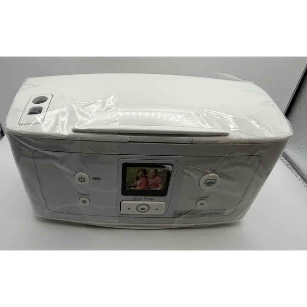 HP Photosmart A612 Portable Inkjet Photo Printer New Open Box.